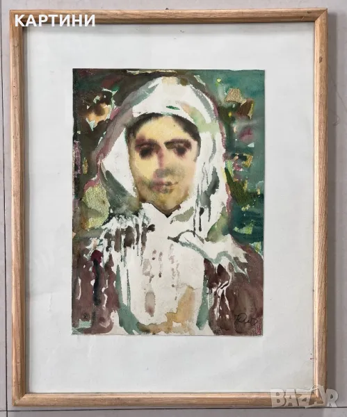 Нанет Баклаян картина - “Мома” 1990 година, снимка 1