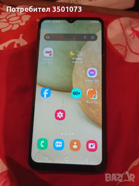 Samsung a12 като нов, снимка 1