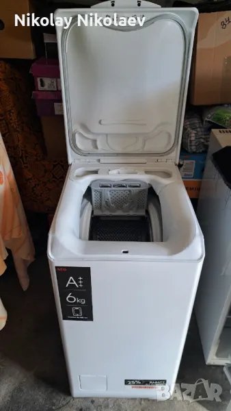 Пералня AEG с горно пълнене, снимка 1