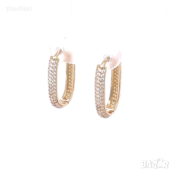 Златни обеци 3,41гр.14кр. проба:585 модел:28163-1, снимка 1