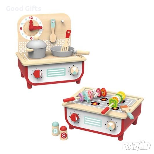 ДЪРВЕНА КУХНЯ С БАРБЕКЮ, снимка 1