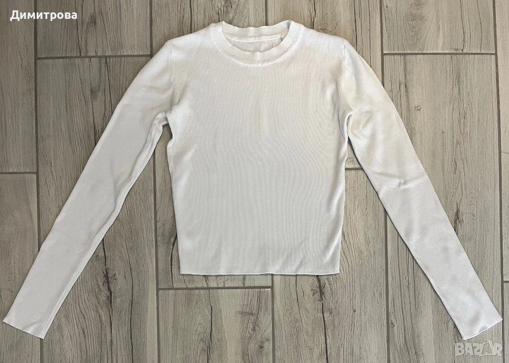 Бяла блузка, снимка 1