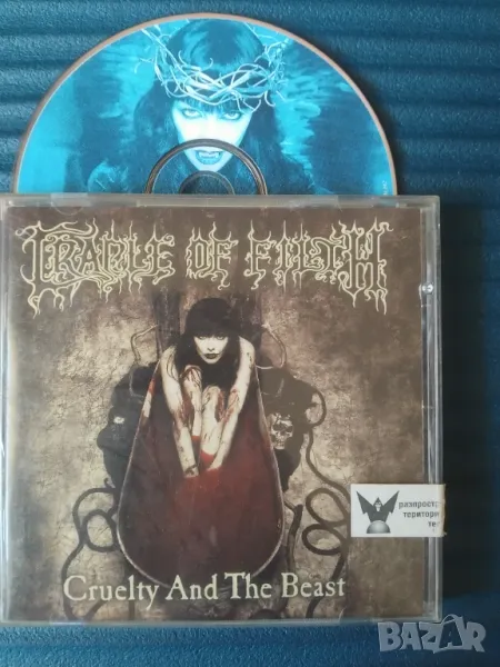 Cradle Of Filth – Cruelty And The Beast - оригинален диск WIZARD, снимка 1
