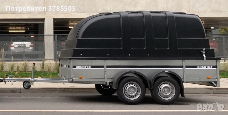 Предлагам ремарке Brentex с аеродинамично покривало, снимка 1