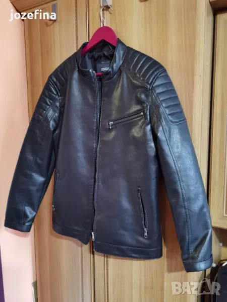 Мъжко кожено яке XSIDE- ново, снимка 1
