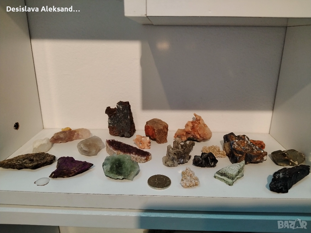 Лот от различни минерали и кристали,много изгодно , снимка 1
