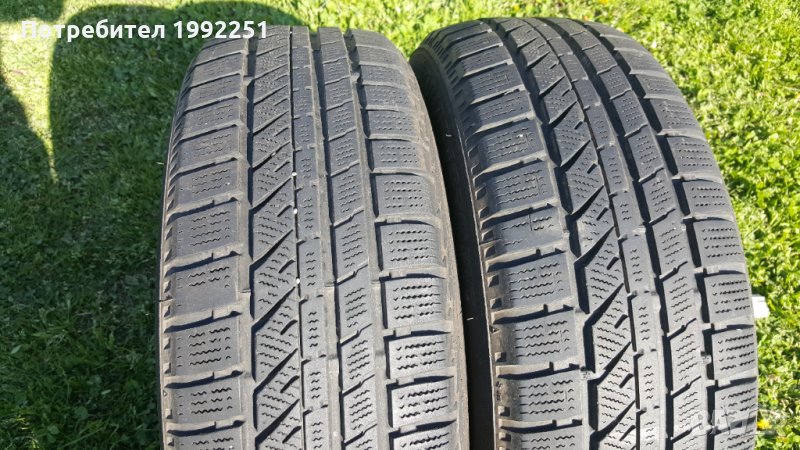 2бр. зимни гуми Bridgestone BlizzakLM30 185/60R15. 6 мм дълбочина на шарката. DOT 3710. Цената е за , снимка 1