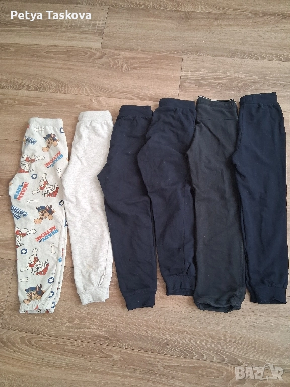 Лот детски панталони размер 122, снимка 1