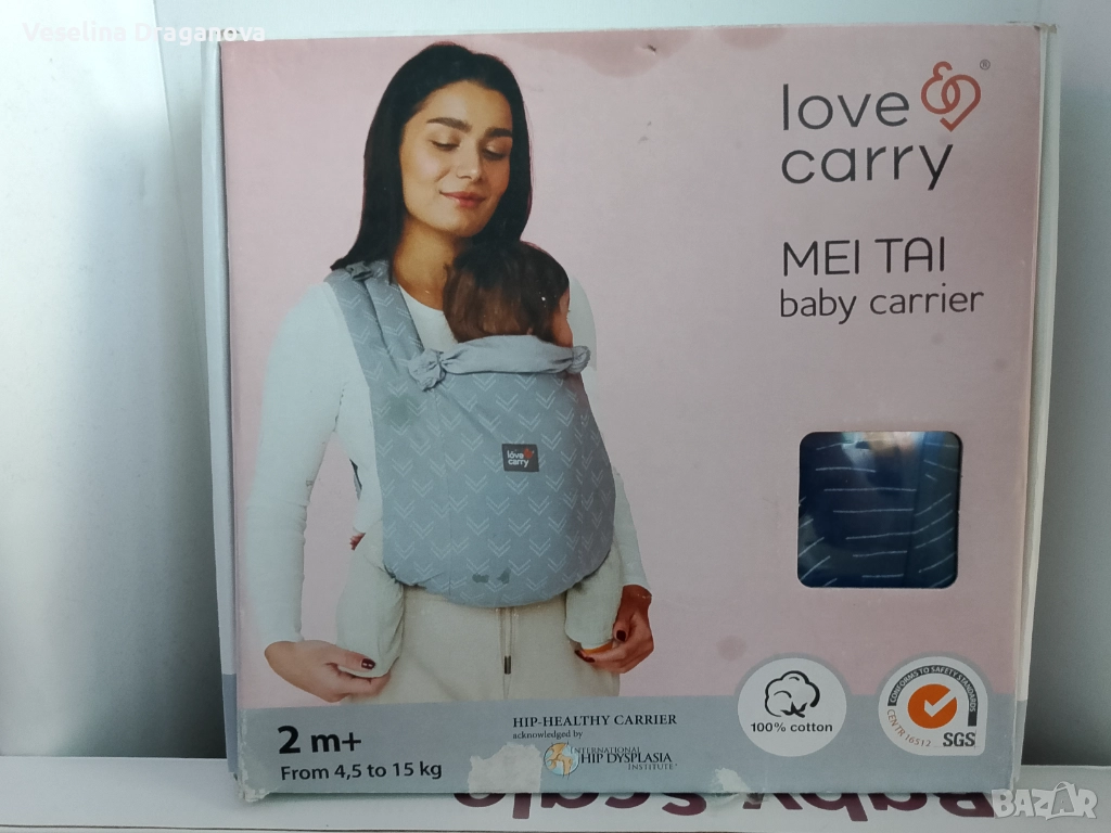 Ергономична бебешка раница Love&Carry Mei Tai (Meh Dai)., снимка 1
