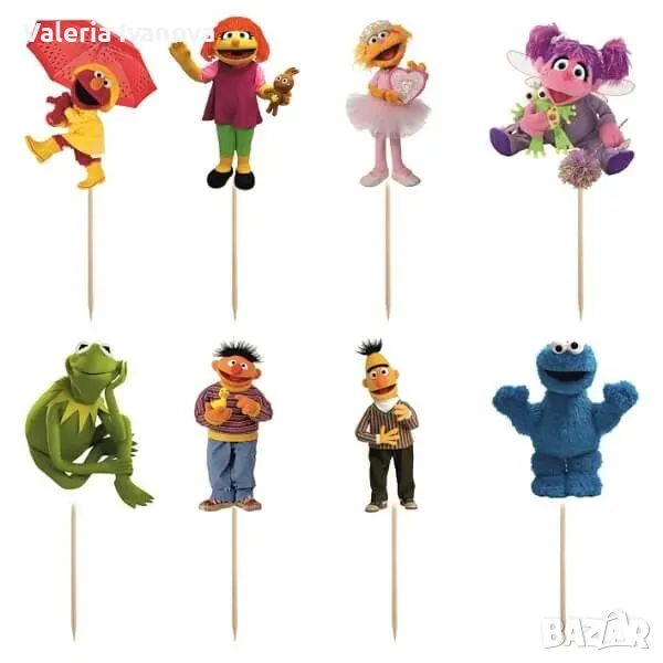 Комплект топери Muppet Babies, 8 броя 10126, снимка 1