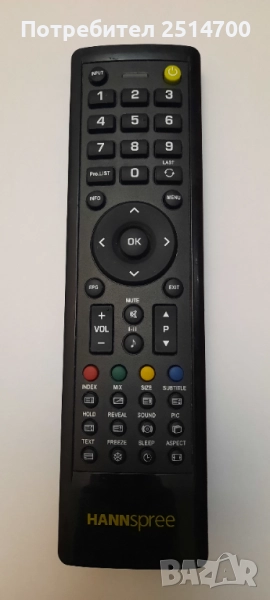 Дистанционно управление Hannspree ST281 H, снимка 1