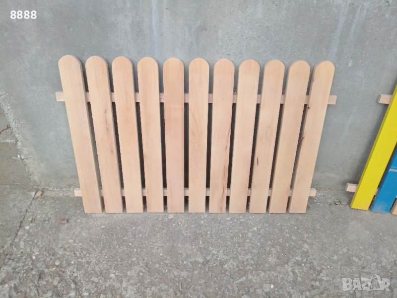 Две дървени пана за ограда, снимка 1