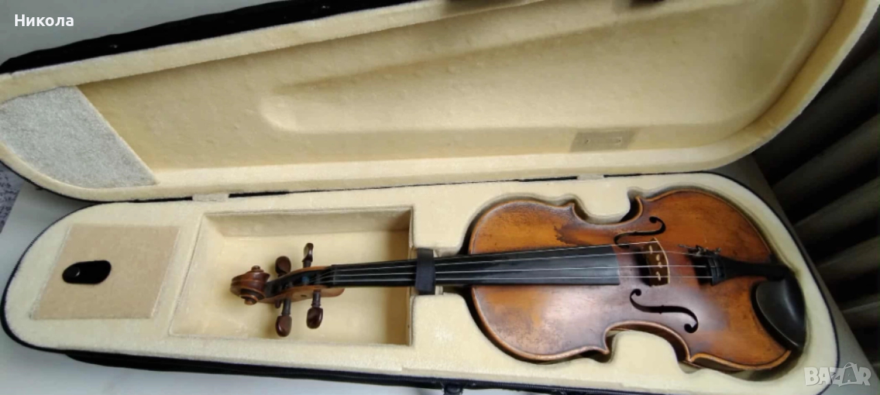 Jan Basta цигулка 4/4, снимка 1