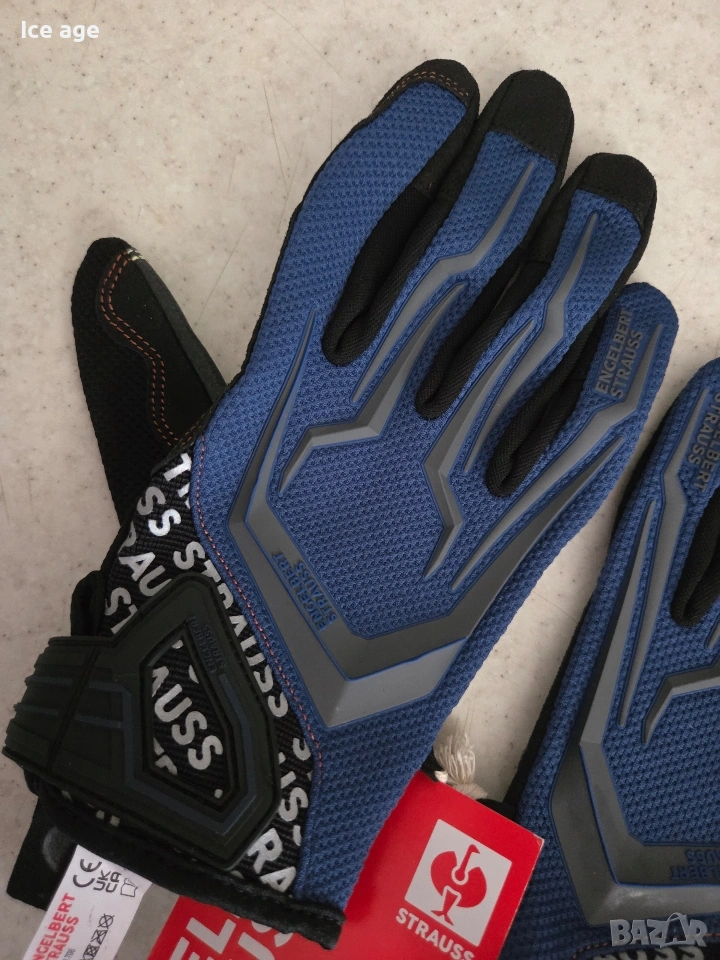 engelbert strauss мъжки ръкавици размер 9 и 10 , снимка 1