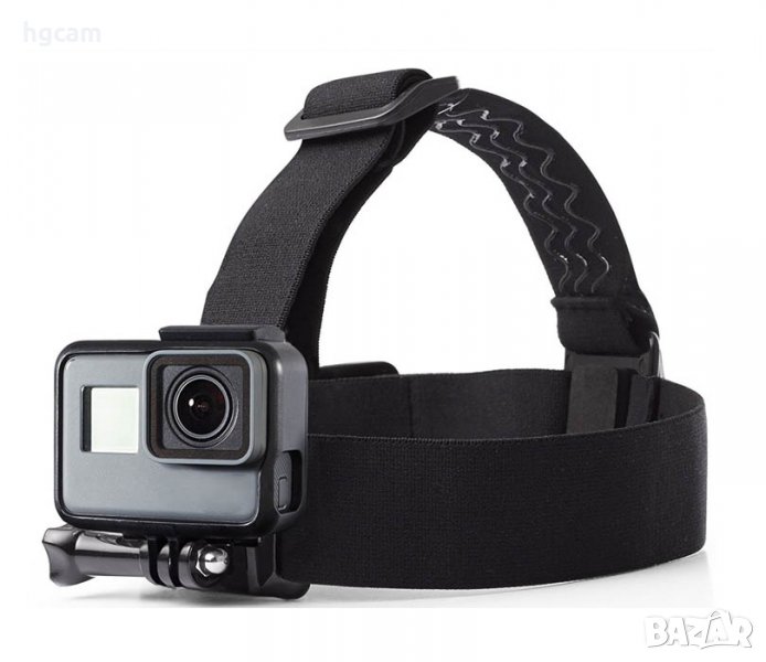 Еластична лента - стойка за глава GARV™️ за екшън камери, снимка 1