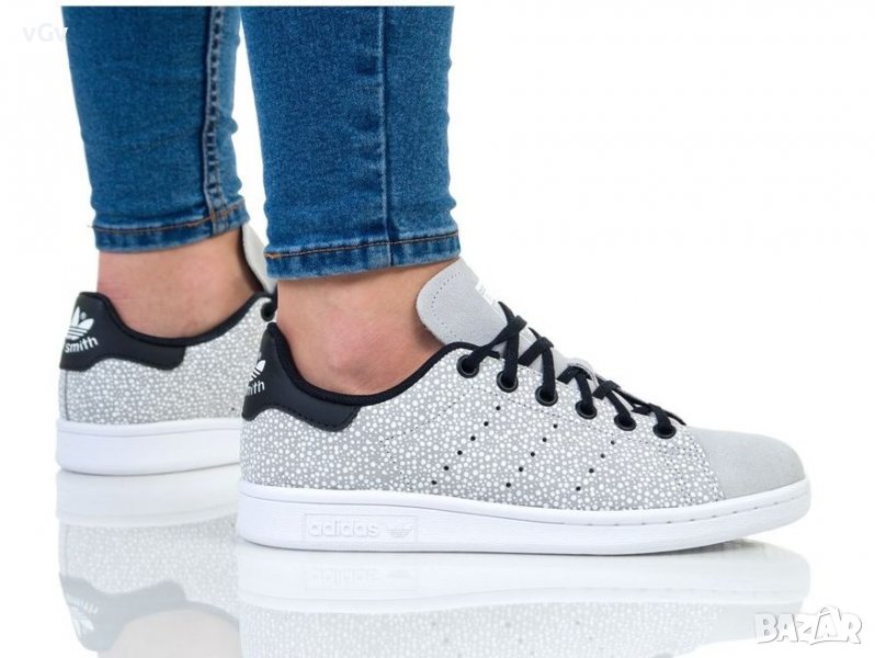 Дамски кецове Adidas Stan Smith J - 36, снимка 1