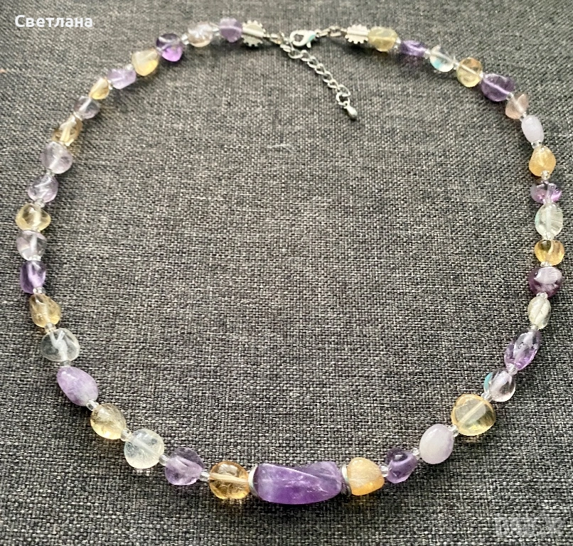  гердан от естествени камъни, снимка 1