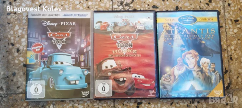 Колекционерски DVD дискове Disnep анимации, снимка 1