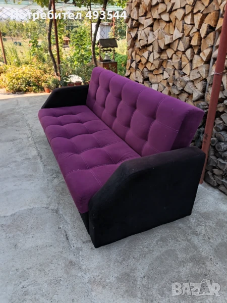 Продавам масивен разтегателен диван., снимка 1