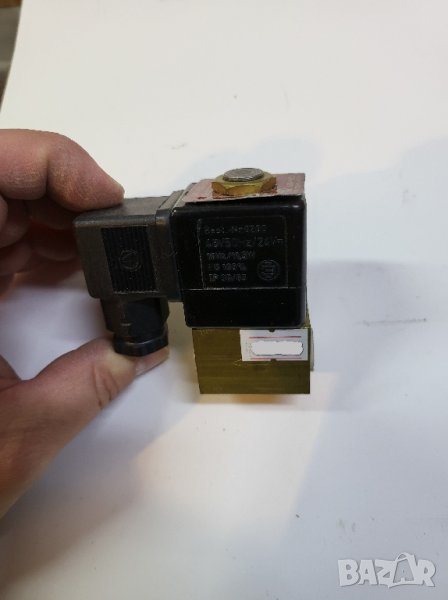 Български електромагнет вентил 48 волта променливо , 24 волта право, снимка 1