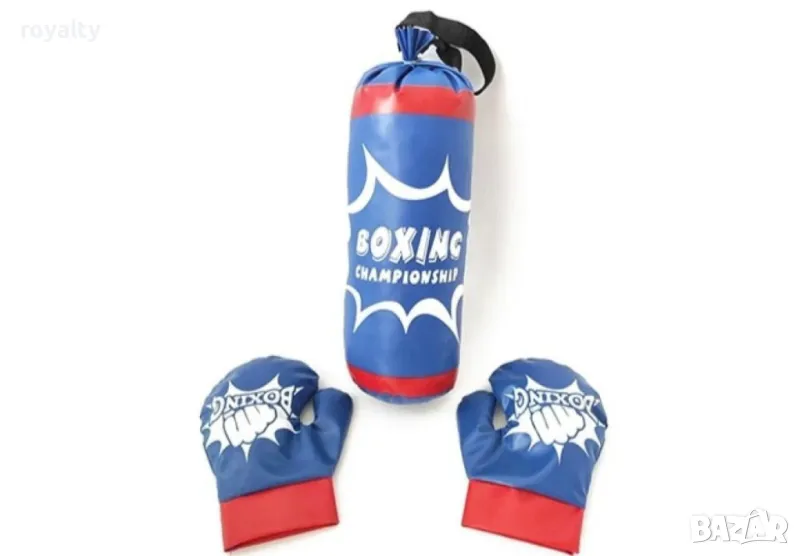 Детски боксова круша с ръкавици – идеалният избор за малките шампиони, снимка 1