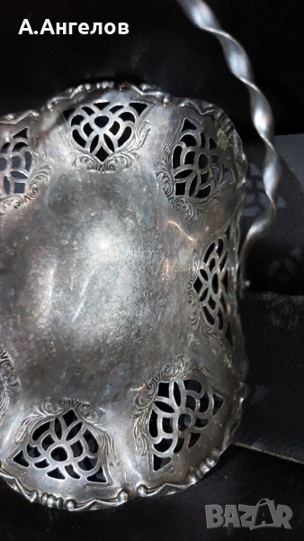Посребрен съд , снимка 1