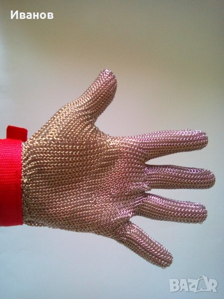 Метална ръкавица против порязване размер М професионална, снимка 1