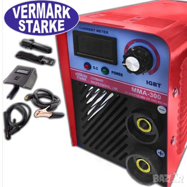 Инверторен Електрожен Vermark Starke 300A Немски, снимка 1