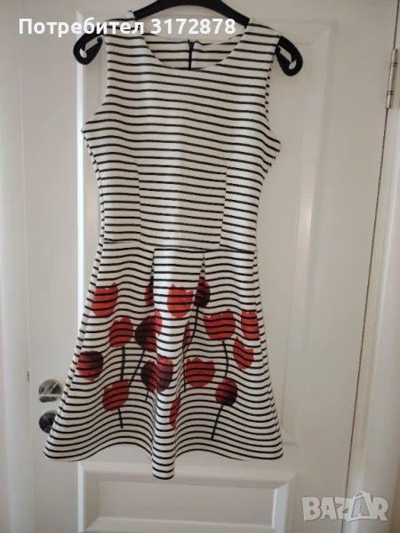 Лятна рокля с лалета, снимка 1