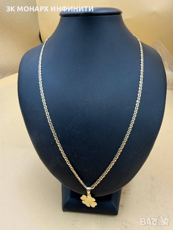 Златен ланец /585/, снимка 1