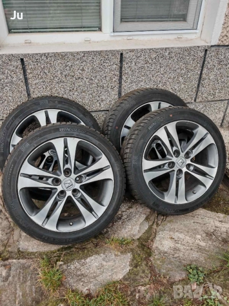 Оригинални джанти 18" от Хонда Акорд8 модел Type S, с Нови Гуми , снимка 1