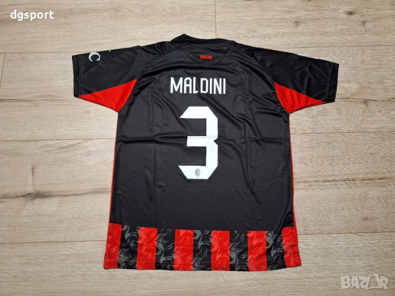 Футболна фланелка на Милан #Малдини #3# специално издание!, снимка 1