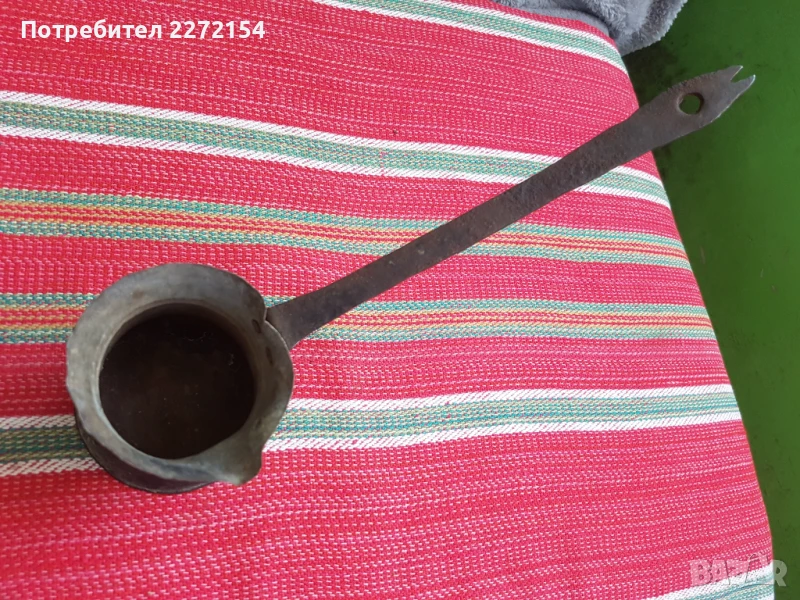 Османско бакърено джезве , снимка 1