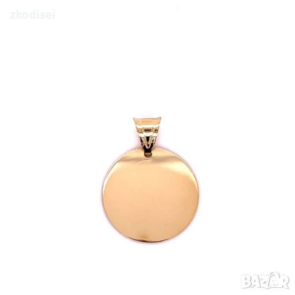 Златен медальон 1,78гр. 14кр. проба:585 модел:32130-4, снимка 1