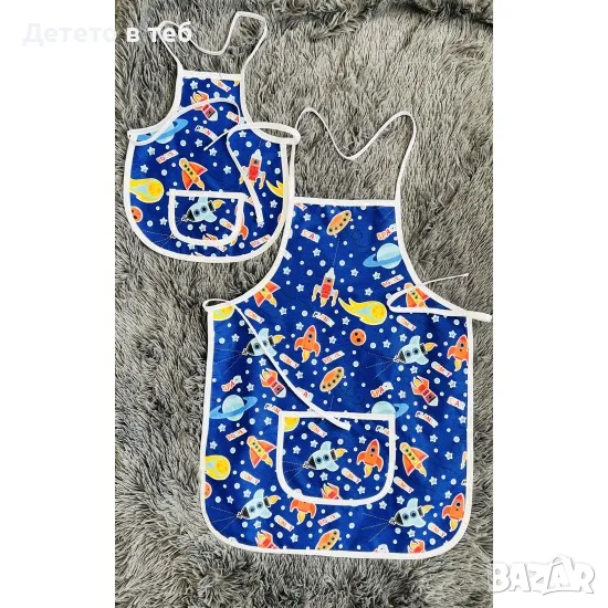 Комплект престилки за готвене Космос, снимка 1