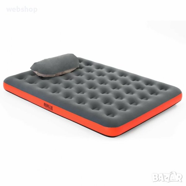 Надуваем Матрак Bestway с възглавница ROLL & RELAX  203х152х22см , снимка 1