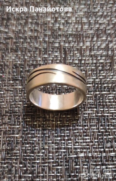 Продавам сребърна халка, 5 гр., проба 925, снимка 1