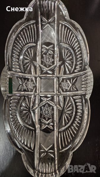 Уникална купа от полски кристал , снимка 1