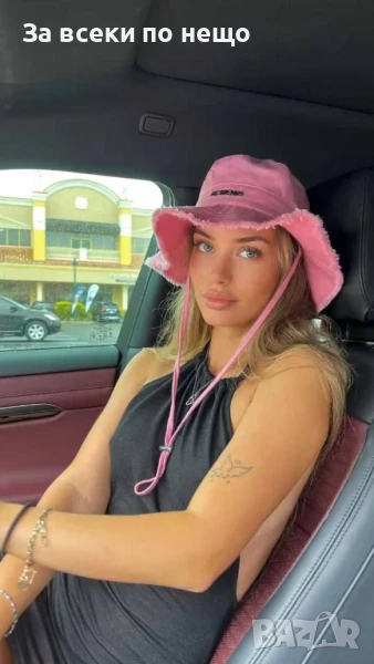 Jacquemus Дамска Лятна Шапка Капела - Налични Различни Цветове Код E688, снимка 1