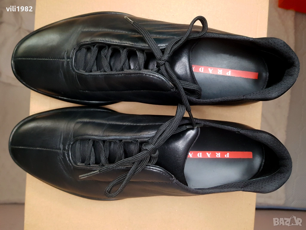 Оригинални мъжки обувки Prada, снимка 1