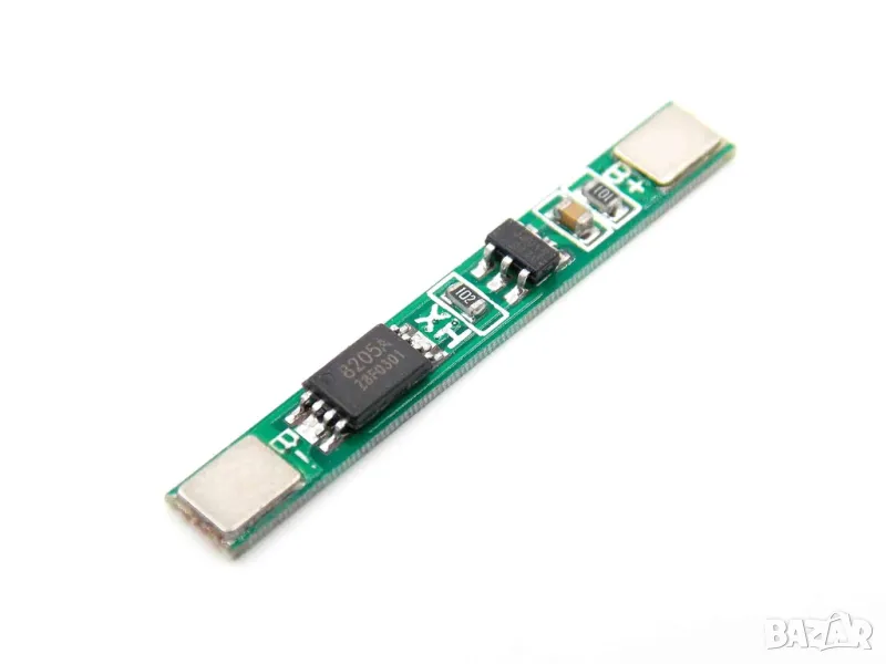 BMS защитен модул за Li-ion батерии 1S, 3.7V, 3A, снимка 1