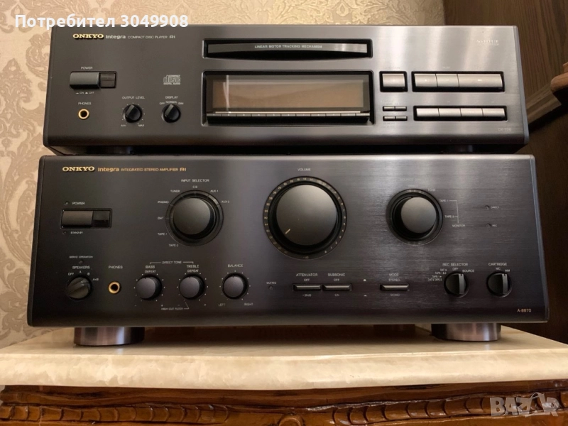 Onkyo 8870 + Onkyo dx 706, снимка 1