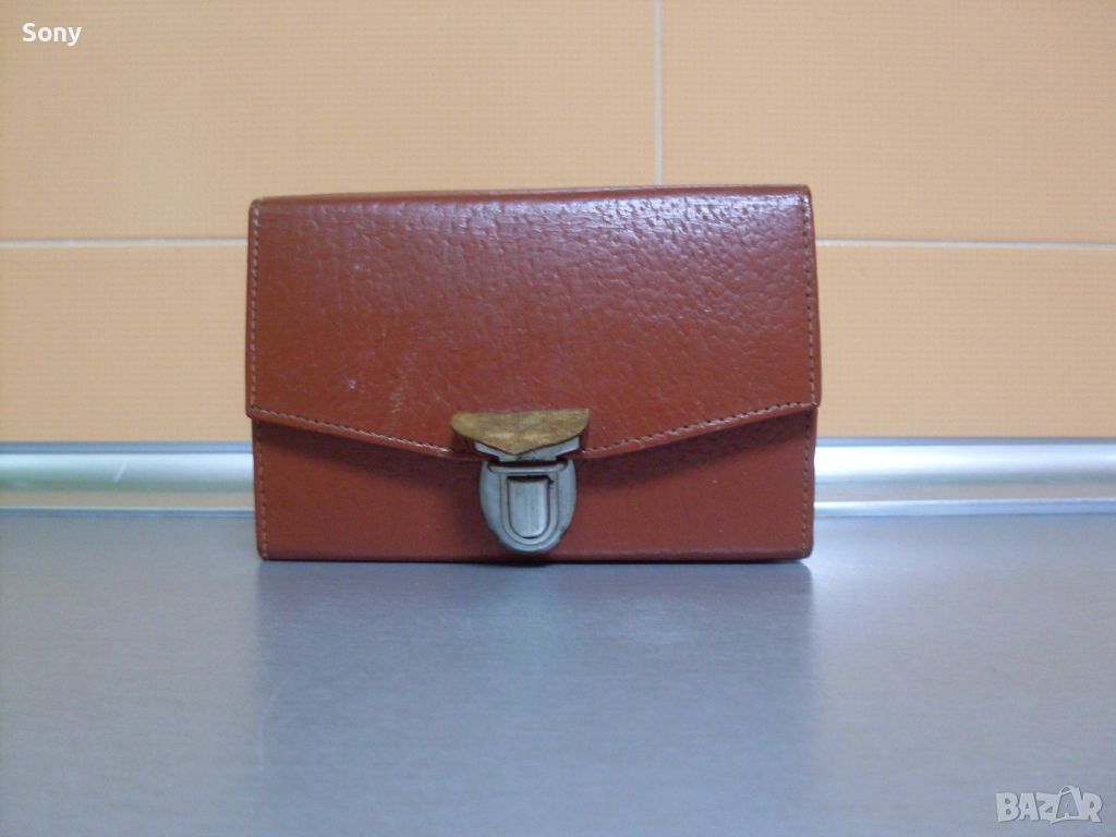 Стар луксозен несесер за бръснене., снимка 1