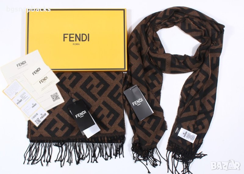 Fendi Фенди луксозен шал fendi подарък shal fendi  podarak, снимка 1