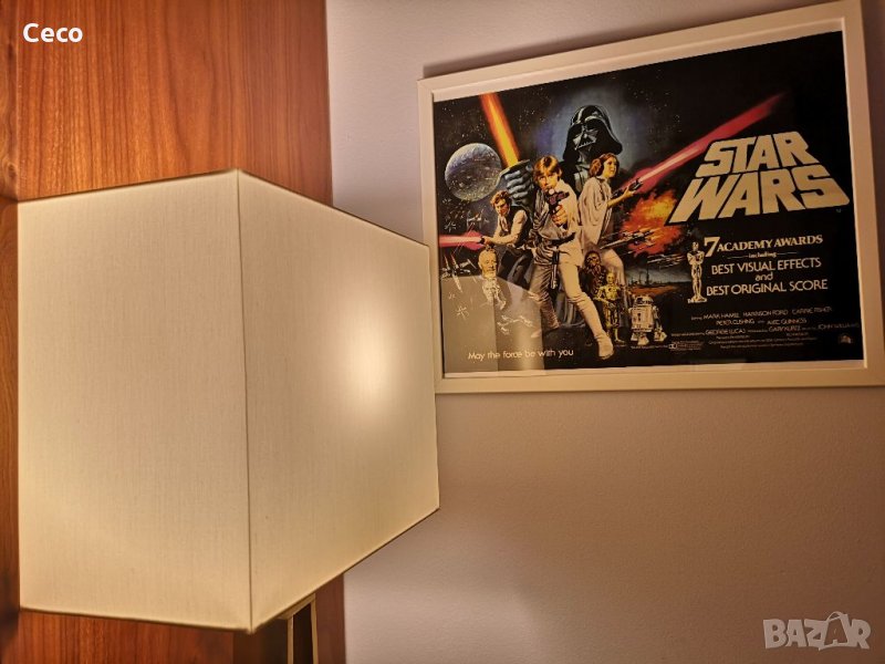 Постер 50/40см classic movie, Star Wars, Междузвездни войни, Lucasfilm, Harrison Ford, + рамка IKEA, снимка 1