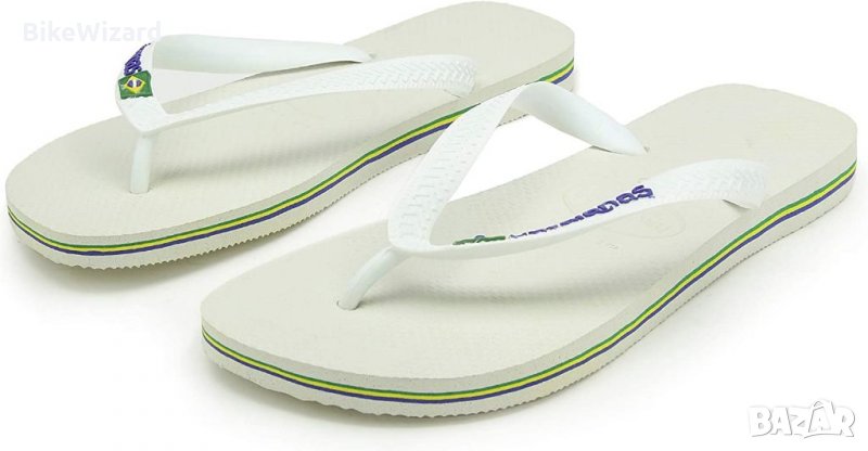Havaianas Unisex Adult Brazil Logo джапанки НОВИ, снимка 1