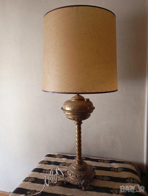 Винтидж настолна лампа, снимка 1