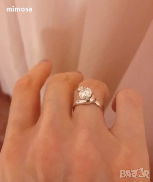 Дамски сребърен пръстен проба 925, снимка 1