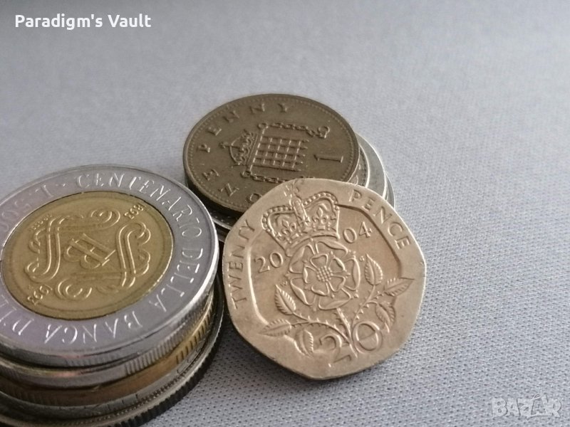 Монета - Великобритания - 20 пенса | 2004г., снимка 1