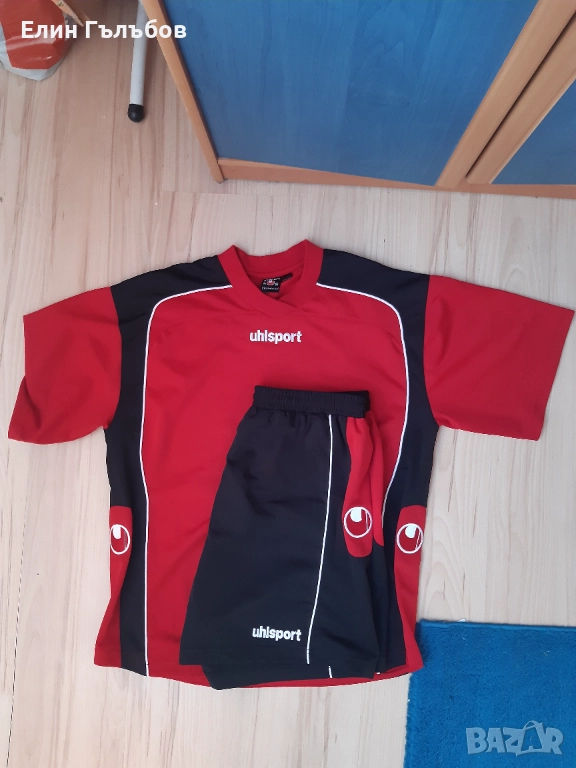 Екип (тренировъчен) uhlsport на ЦСКА фланелка и гащета , снимка 1
